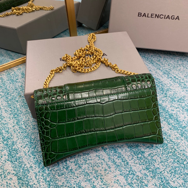 Ba*len*cia*ga  hourglass chain bag