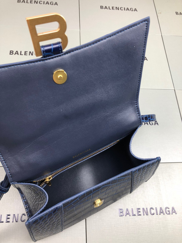 Ba*len*cia*ga hourglass small top handle bag