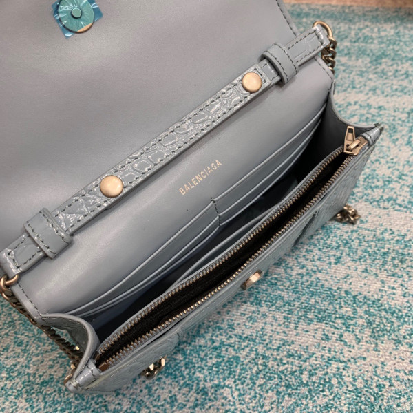 Ba*len*cia*ga  hourglass chain bag