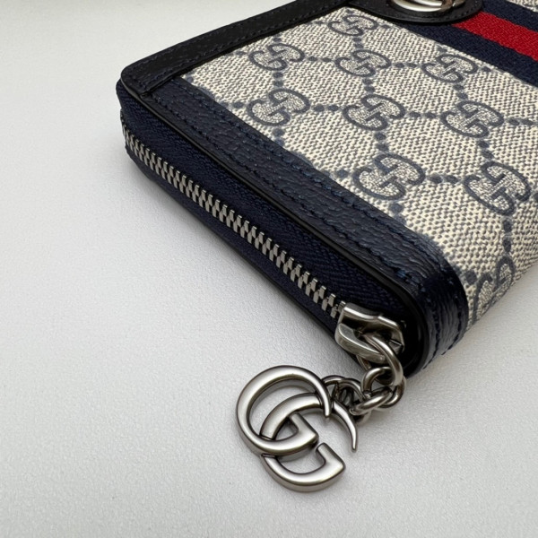 G*u*i ophidia gg zip around wallet