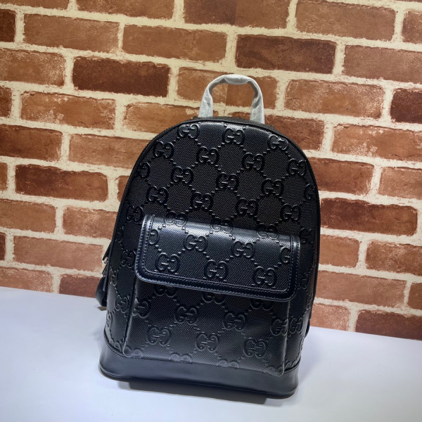 G*u*i gg embossed backpack
