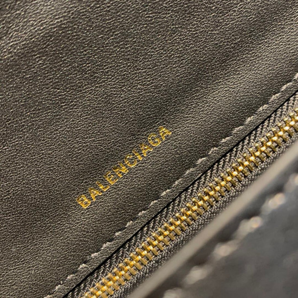 Ba*len*cia*ga hourglass small top handle bag