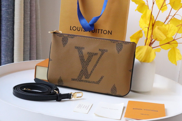l0*is V*t0n double zip pochette
