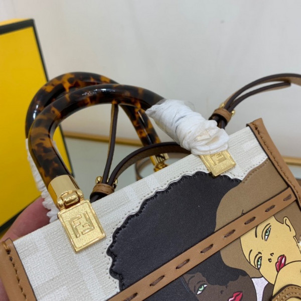 F**di mini sunshine shopper-13-18-6.5cm