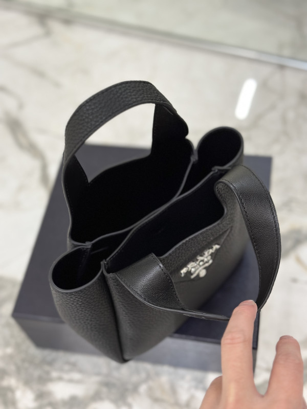 Pra*a leather mini bag