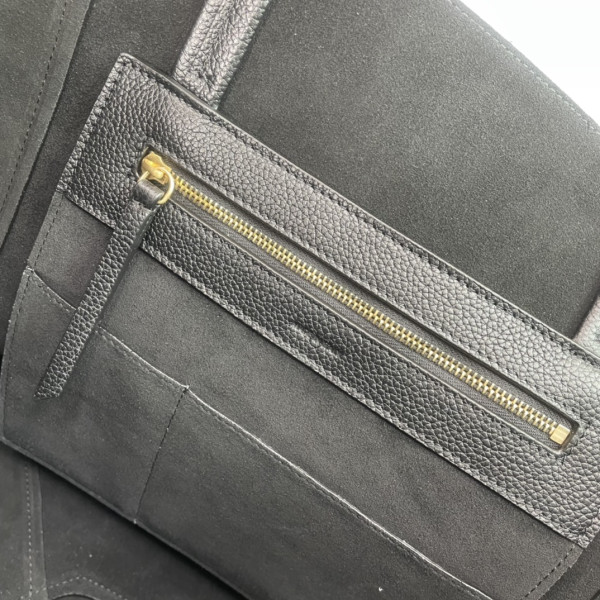 CELIN* SMALL CABAS PHANTOM IN SOFT GRAINED CALFSKIN