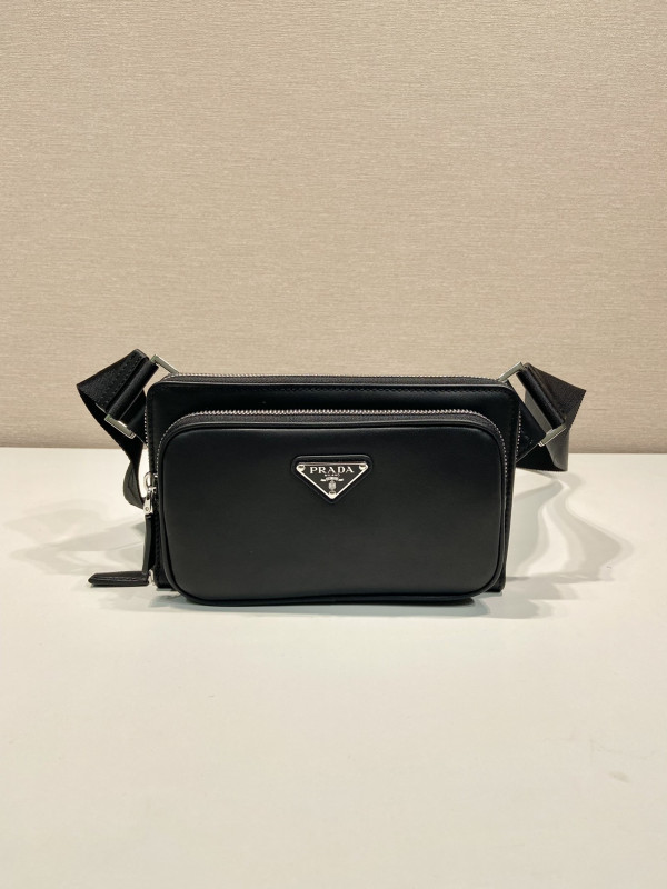 Pra*a leather belt bag