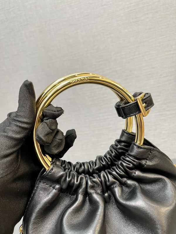 Pra*a nappa leather mini bag