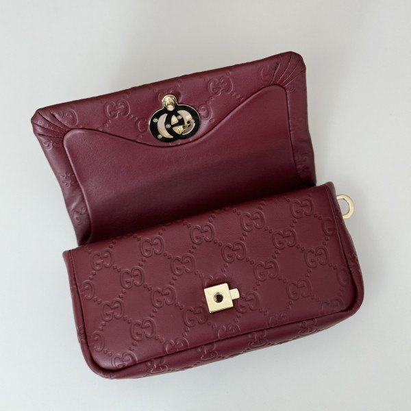 G*u*i gg milano mini top handle bag-21*12.5*4.5cm
