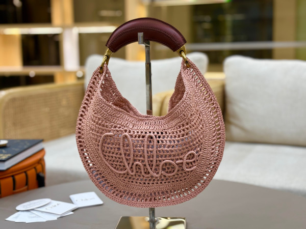 Chloe 25S summer banana hobo bag - 36*21.5*2cm