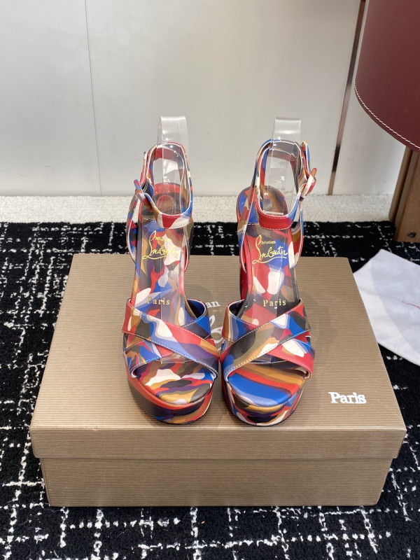 Ch**an louboutin heels sandal - 12.5cm