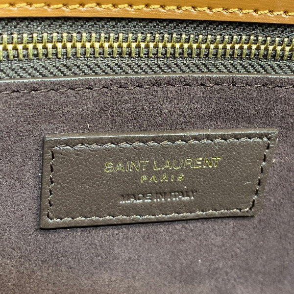 Y*L loulou carre satchel in smooth leather