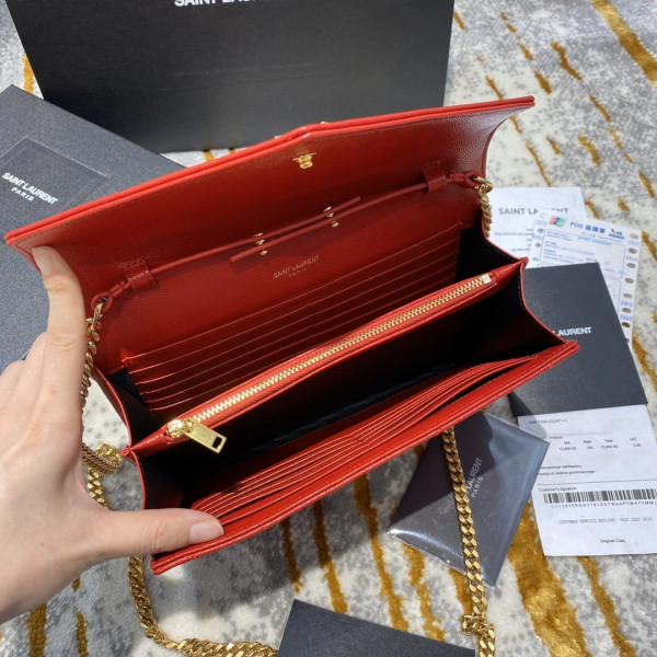 Y*L cassandre matelassÉ chain wallet