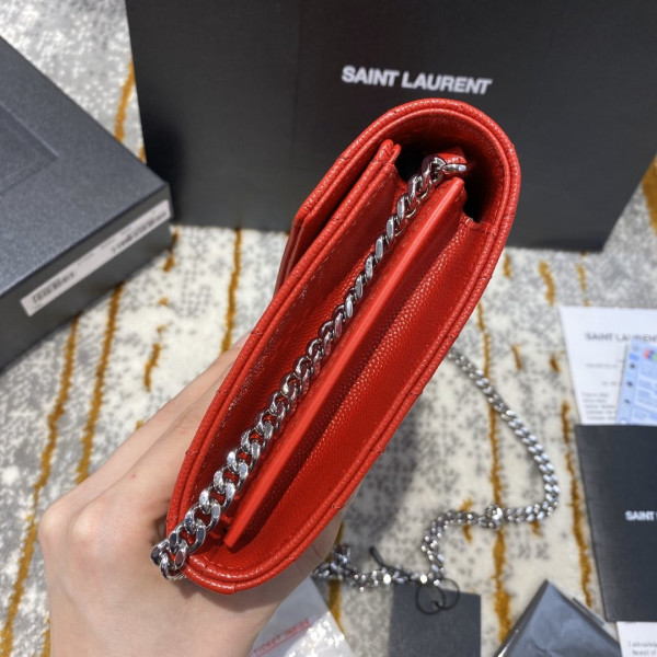 Y*L cassandre matelassÉ chain wallet